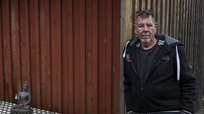 Henrik Magnusson i hans Kolinihave v&aelig;rksted Hedehusene han har f&oslash;rst f&aring;et sin Arne Pension 1 &aring;r Folkepensionen pga. han har arbejdet i England