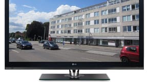 En stor, tynd fladskærm, der kan vise de skønneste drømmebilleder til alle i stuen.