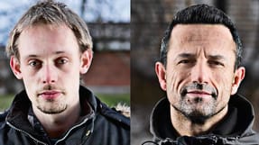 Michael Vestby Frank (tv.) og Alan Gredar har begge v&aelig;ret ude for alvorlige arbejdsulykker, hvor Arbejdstilsynet har undladt at placere et ansvar. Nu genoptages deres sager.