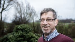 Den glade vinder af Fagbladet 3F's Nyt&aring;rsquiz 2016: Gerrit Kuijers fra G&oslash;rlev.