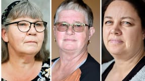 Suzanne Bach Madsen (t.v.) blev kaldt "svin" og anklaget for aldrig at gøre rent. Anne Johanssen (midt) sagde op på grund af arbejdsforholdene, mens kok Conni Mikkelsen (t.h.) ikke er stolt af den forplejning, hun leverer til soldaterne i forsvaret.