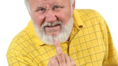Du risikerer at f&aring; en advarsel, hvis du giver din chef en fuck-finger.