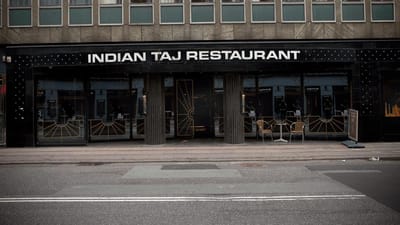 Det kommer ikke til at ber&oslash;re g&aelig;sterne p&aring; Restaurant Indian Taj, at selskabet er g&aring;et konkurs. Restauranten er for l&aelig;ngst sikret og overdraget til et andet selskab.