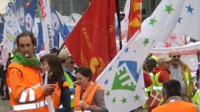 Stor faglig demonstration i Bruxelles ville presse Europa og EU ind p&aring; nye veje, hvor der investeres i gode job i stedet for at sk&aelig;re ned og skabe grobund for social dumping.