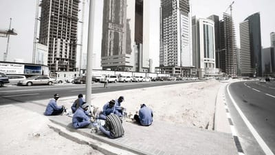 1,4 millioner indvandrere lever under kummerlige forhold i den lille &oslash;rkenstat Qatar.