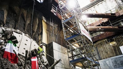 De ansatte på metro-byggeriet, der skulle have set kasser med hvidt pulver blive læsset af på byggepladser på Metrocityringen, tør ikke snakke med politiet af frygt for repressalier. Det gør efterforskningen svær, siger politiet.
Billedet er et a