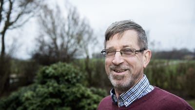 Den glade vinder af Fagbladet 3F's Nyt&aring;rsquiz 2016: Gerrit Kuijers fra G&oslash;rlev.