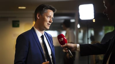 Formand for Det Økonomiske Råd, Michael Svarer, præsenterer tirsdag prognoserne for dansk økonomi.