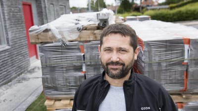 Vasile Opris på arbejde for Brunder Nedbrydning.