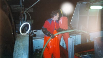 Svend Aage Nielsen fiskede p&aring; et tidspunkt fra skibet "R 150 Lizette" fra R&oslash;nne.