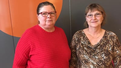 Tillidsrepr&aelig;sentant May Britt Larsen og tillidsrepr&aelig;sentant Susanne Lau synes, beslutningen om deres fremtid er taget hen over hovedet p&aring; dem. 
