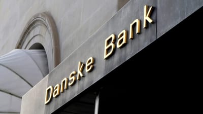 Danske Bank har valgt at hæve renten på indlån med negativ rente. Det sker, efter at Nationalbanken forleden hævede sin rente. (Arkivfoto)