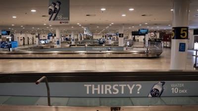 Tomme bagagebånd og fly på jorden har præget Københavns Lufthavn i 2020. Nu rammer corona-krisen endnu en gang 3F'ere i Københavns Lufthavne. 