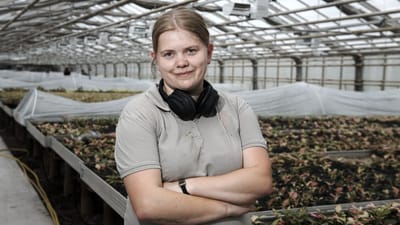 - Jeg har altid vidst, jeg skulle bruge mine h&aelig;nder og mit hoved. Det er mine store styrker, siger Amalie Lechler Poulsen.