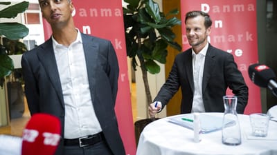 Udlændinge- og integrationsminister Mattias Tesfaye (S) og beskæftigelsesminister Peter Hummelgaard (S) fortalte onsdag uddybende om det reformudspil, som regeringen præsenterede tirsdag.