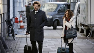 To direktører fra Solesi på vej i Arbejdsretten i november 2017.