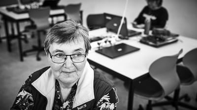 Som tidligere postbud har digitale evner aldrig været nødvendige for Marie Grethe Blaschke. Derfor har hun været på kursus, der skal give hende de digitale egenskaber, man har brug for for at få et job i dag.