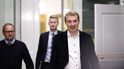 DF-formand Morten Messerschmidt skulle have v&aelig;ret i retten i denne uge. (Arkivfoto).