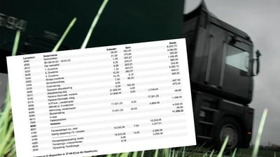 - Min bev&aelig;ggrund for at l&aelig;gge min l&oslash;nseddel ud er, at andre m&aring;ske f&aring;r en ide om, hvor meget man egentlig skal have som chauff&oslash;r i dag, lyder det fra Palle Vejen.&nbsp;Hans l&oslash;nseddel d&aelig;kker 14 dages l&oslash;n som chauff&oslash;r. 