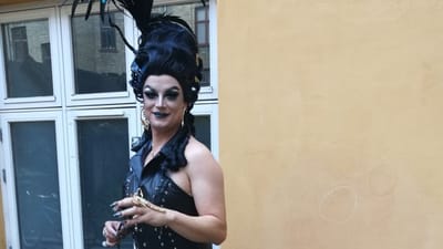 Per Lund Holm som Marjorie under en tidligere parade under Copenhagen Pride. 