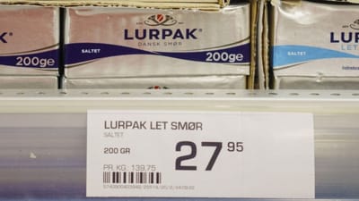 Smørprisen gik amok sidste efterår, da inflationen kom op på over ti procent. Nu er den helt nede på 0,9 procent, og det er godt nyt for din pengepung.