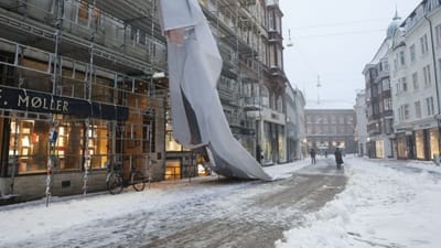 Mange h&aring;ndv&aelig;rkere blev sendt hjem, fordi de ikke kunne komme i jorden eller bruge materialer p&aring; grund af frosten. Det viser tal fra 3F. 
