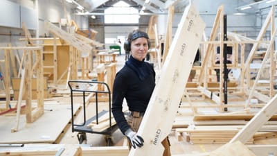 Gabomilla Nielsen p&aring; 37 er en af de 11 t&oslash;mrere, der i &aring;r sprang ud som "gr&oslash;nne" p&aring; uddannelsen NEXT i K&oslash;benhavn. 