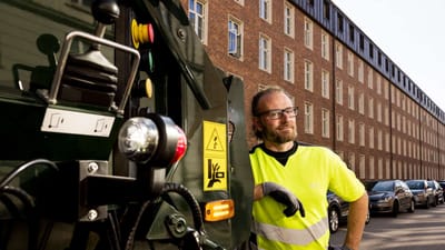 - Jeg har sgu ikke nogen ambition om at skulle være leder. Jeg stortrives med at være ude i marken med kollegaerne, siger den 52-årige 3F'er.