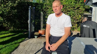 Ren&eacute; Top, murerarbejdsmand, med to diskusprolapser.