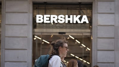 Several people walk past a Bershka store in downtown Barcelona on September 26, 2024 in Barcelona, Catalonia, Spain. SEPTEMBER 26;2024 David Zorrakino / Europa Press 09/26/2024 (Europa Press via AP)