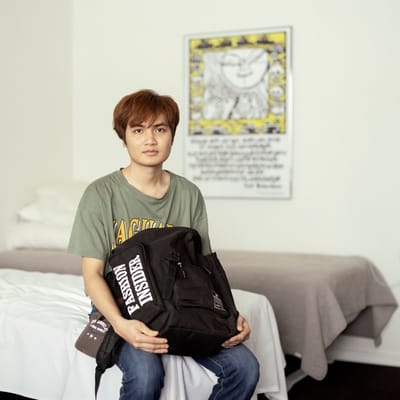 Den 25-&aring;rige Nguyen Van Thang fra Vietnam har boet p&aring; et v&aelig;relse, som 3F har skaffet ham, efter at han som landbrugspraktikant blev fyret og sat p&aring; gaden.