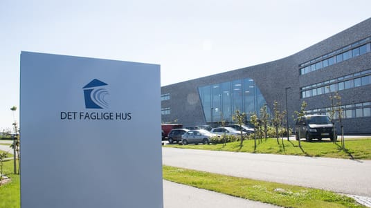 Det Faglige Hus' kovedkontor ved Esbjerg.