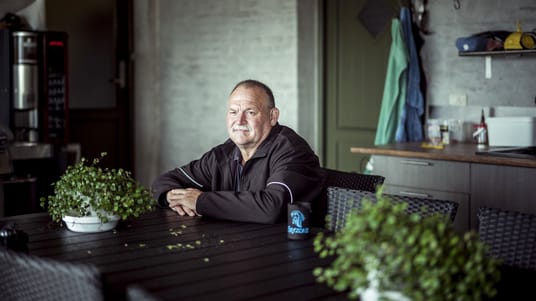 Arne Juhl, tidligere bryggeriarbejder, har lagt navn til Arne-pensionen. 