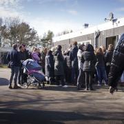 Ukrainske flygtninge bliver indkvarteret i Center Dokkedal