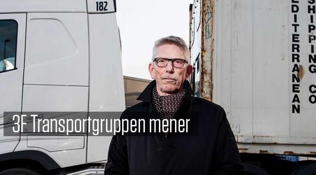 - Den fornyede overenskomst favner ønskerne hos 3F’erne på transportområdet, siger Jan Villadsen.