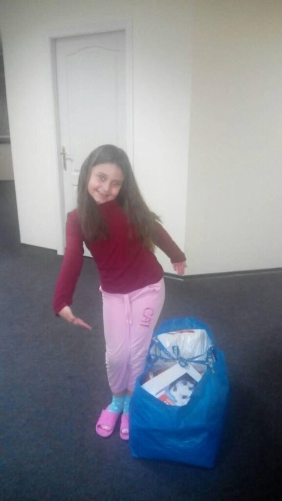 Mykola Makarenkos datter, Marina, er nu 10 år gammel.