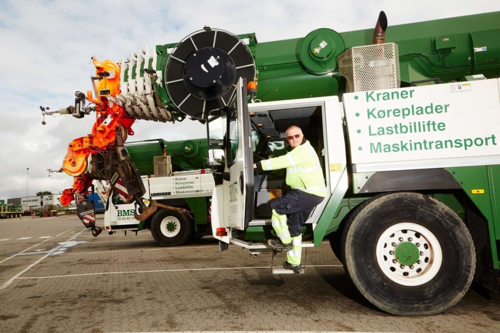 Klaus Ole Nielsen, kranfører hos BMS i Aarhus (foto: Hans Christian Jacobsen)