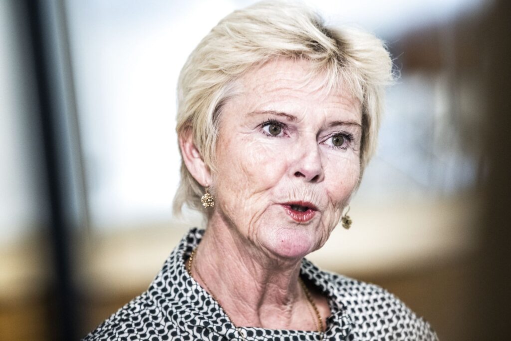Lizette Risgaard, formand for Fagbevægelsens Hovedorganisation.