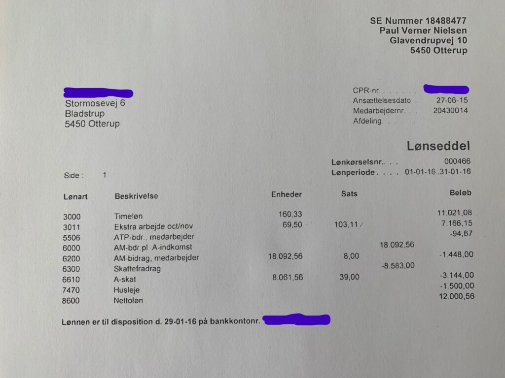 En almindelig medarbejder har tjent godt 68 kroner i timeløn hos Paul Verner Nielsen.